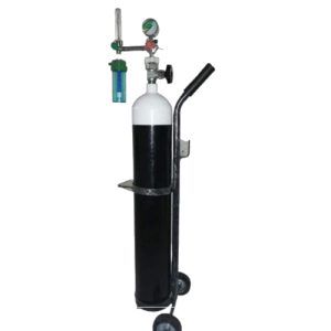 Meta Description:Buy China Oxygen Cylinder in BD at an affordable price. 99%+ purity, 1.36 cubic meter capacity, portable with flow meter, mask, and trolley